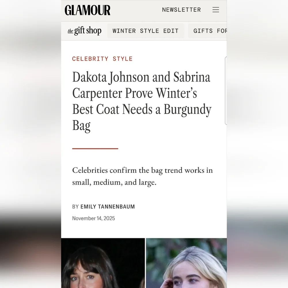 Zara 50th Anniversary "Perfect" Clutch In Burgundy NWT - Picture 3 of 10